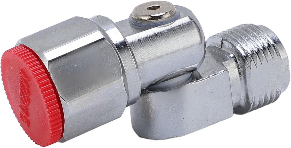 Spuitpistool 7/8 Inch Schroefdraadverbinding - Aluminium 360 ° Roterend - Lichtgewicht Zilver - Voor verfspuiten - ShopVlot