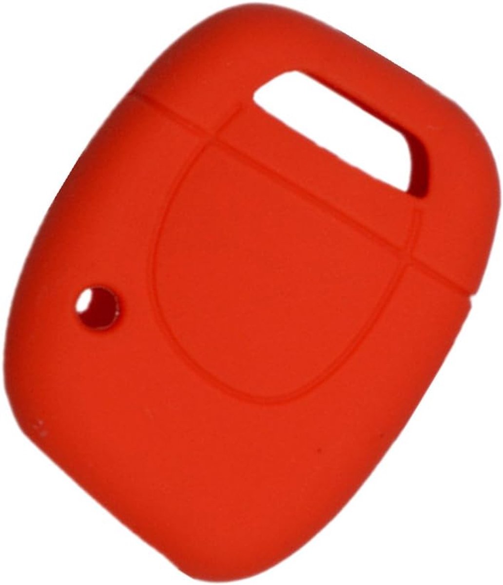 Autosleutelhoesje voor Renault Twingo Clio Master Kango 1 knoppen afstandsbediening Rood