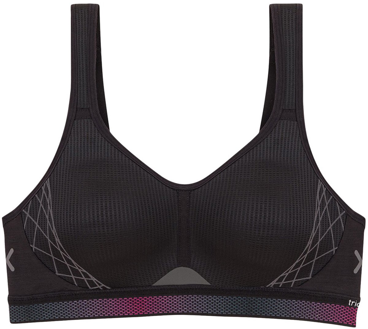 Triumph Sport-BH Triaction Cardio Flow Zwart