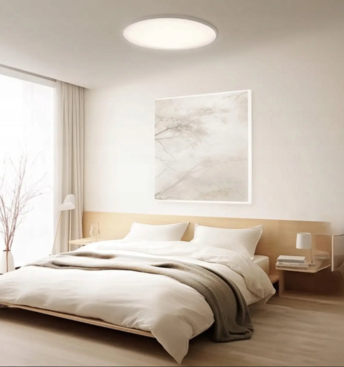 Smart Ceiling Light D30 – Slimme LED Plafondlamp – Ø35 cm – 2700-5700 K – Wit