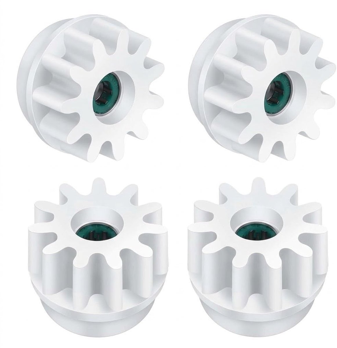4-delige Spin Mop Vervangonderdelen Set, Pedal Bezem, Tandwiel voor Mop Emmer, Onderhoud, Reparatie en Vervanging van Clutch Lager