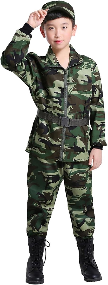 2-delige set voor jongens en kinderen, bovenstuk en ondergoed, trainingspak, katoen, warm, zacht, comfortabel, zacht, lange mouwen, casual, winter, herfst, sport, casual, school, A113