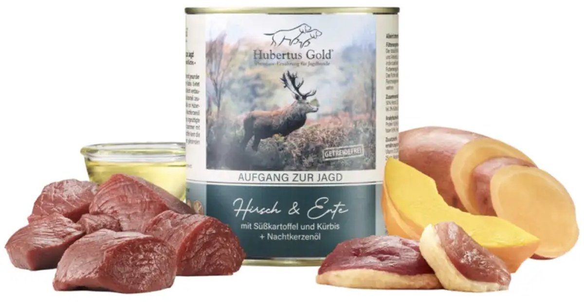 Hubertus Gold blik Aufgang zur Jagd Hert en Eend 800 gram