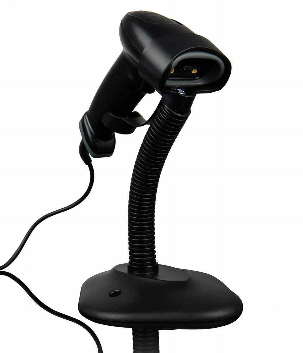 Barcode scanner USB - professioneel 1D/2D - robuuste constructie - automatisch scannen - ShopVlot