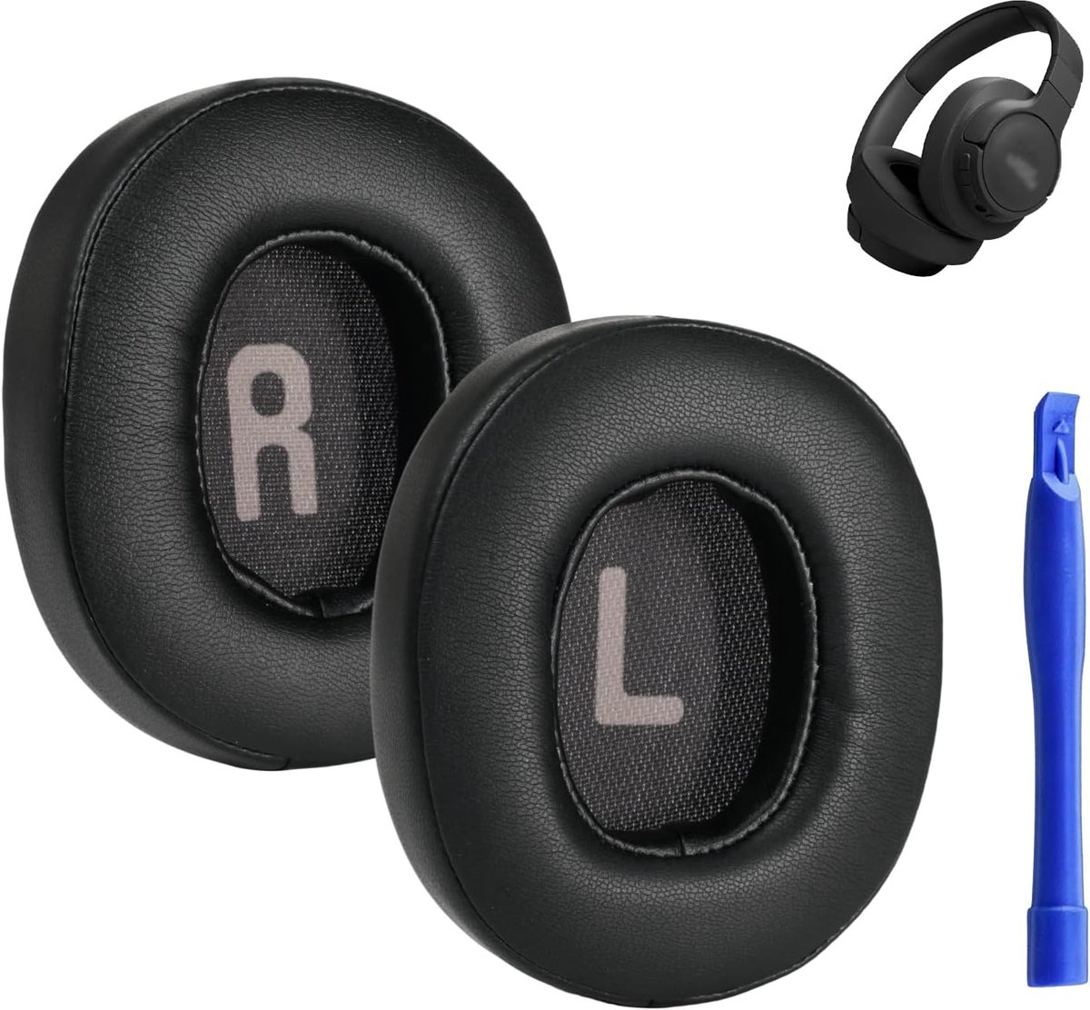 1 Piece Memory Foam Replacement Ear Pads Compatible with JBL Tune T700BT T710BT T720BT T750BTNC T760NC Soft Foam Ear - ShopVlot