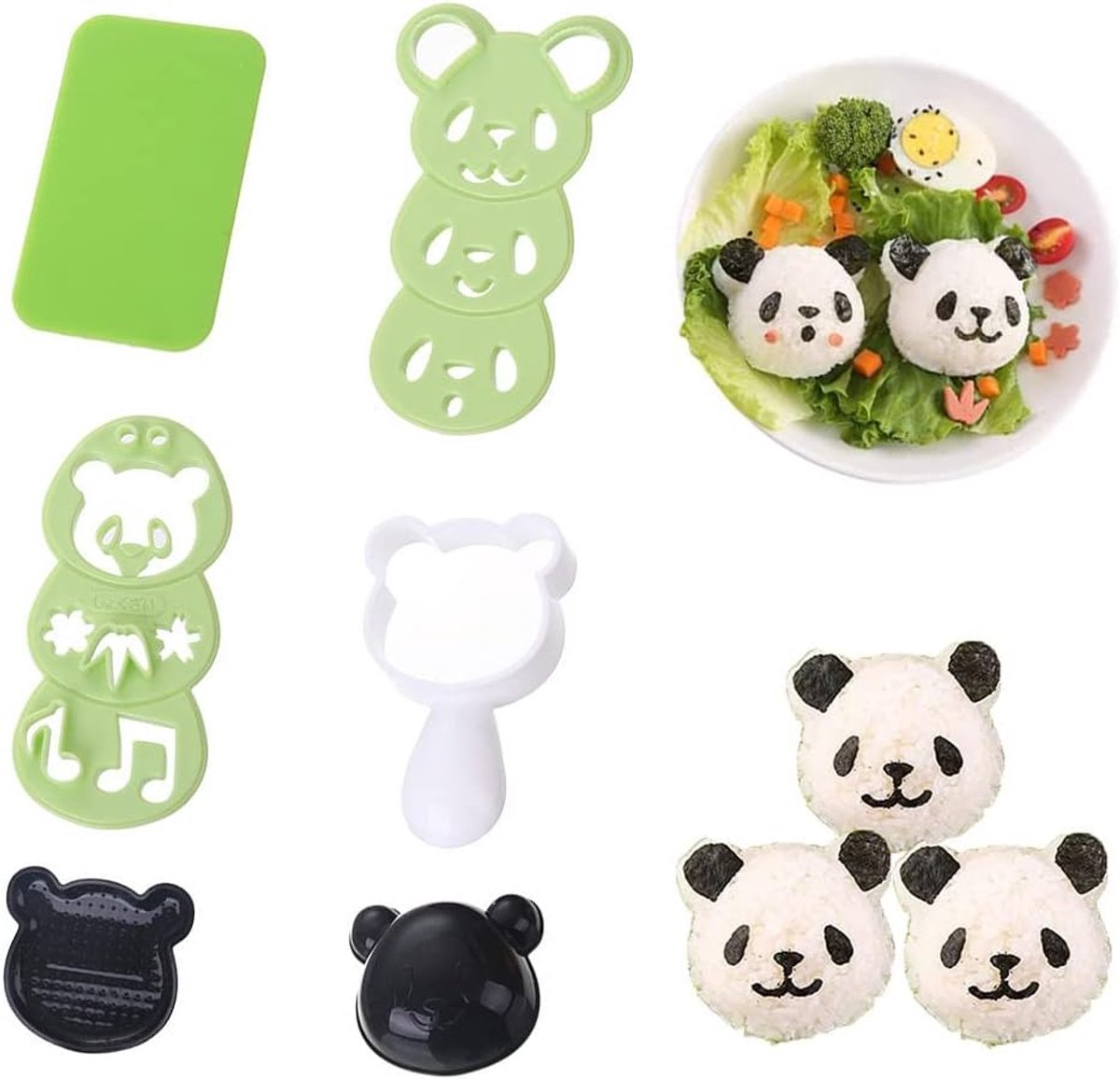 Creative Sushi Maker and Rice Shape - Rice Balls For Kitchen, Camping and Party - ShopVlot
