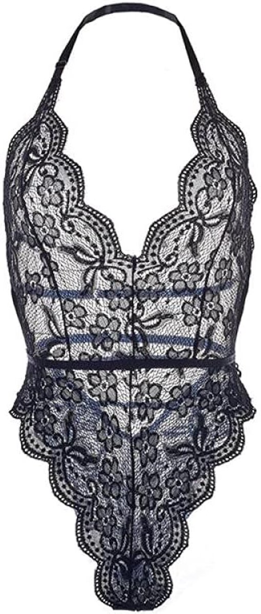 Dames Sexy Lingerie Vrouwen Lace See Through Ondergoed Bodysuit Nachtkleding
