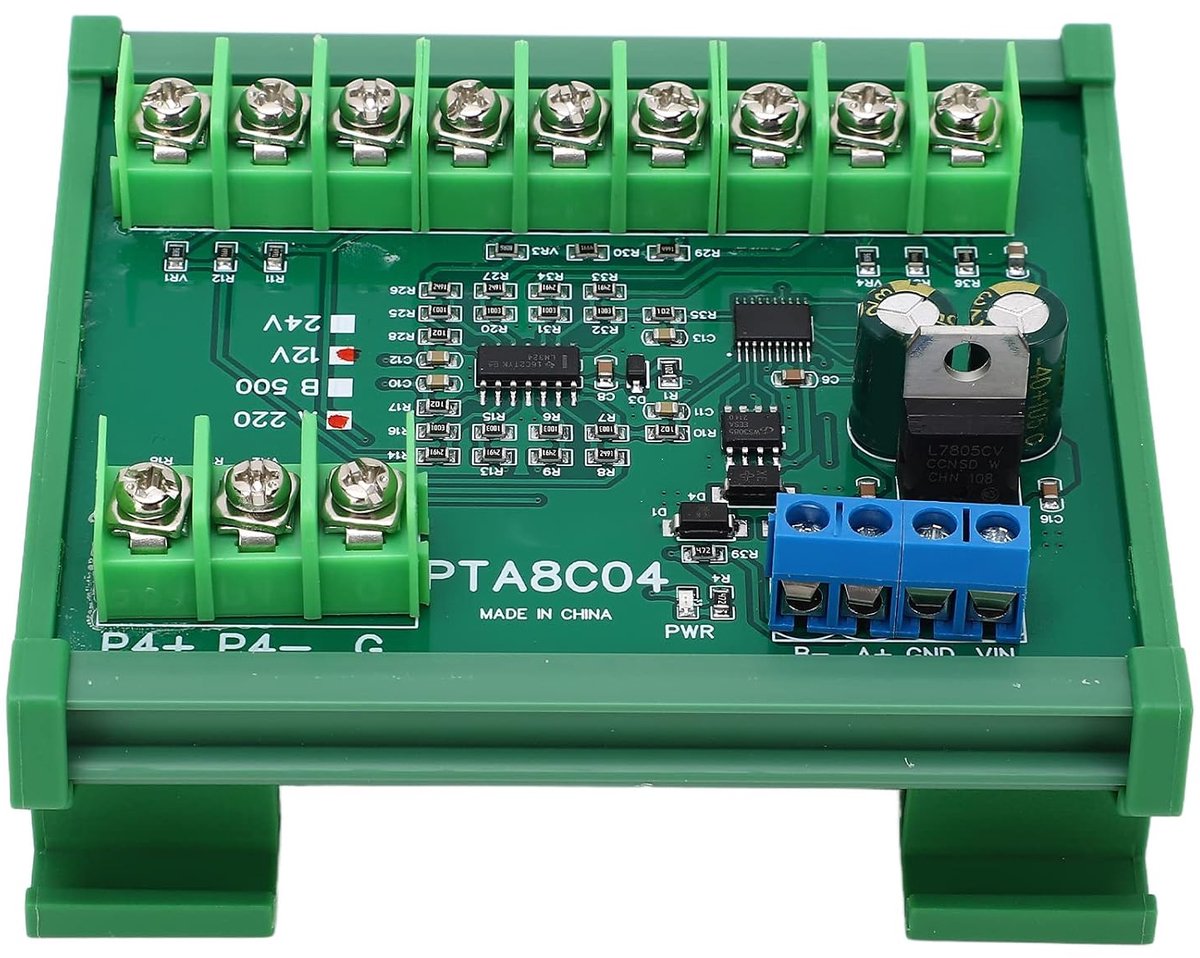 Temperatuursensormodule voor PT100 3 Draads 2 Draads Sensoren Temperatuursensor PT100 RTD met Geleiderailbehuizing Constante Temperatuurregeling Weersvoorspellingsbewaking (A220 DC24V)