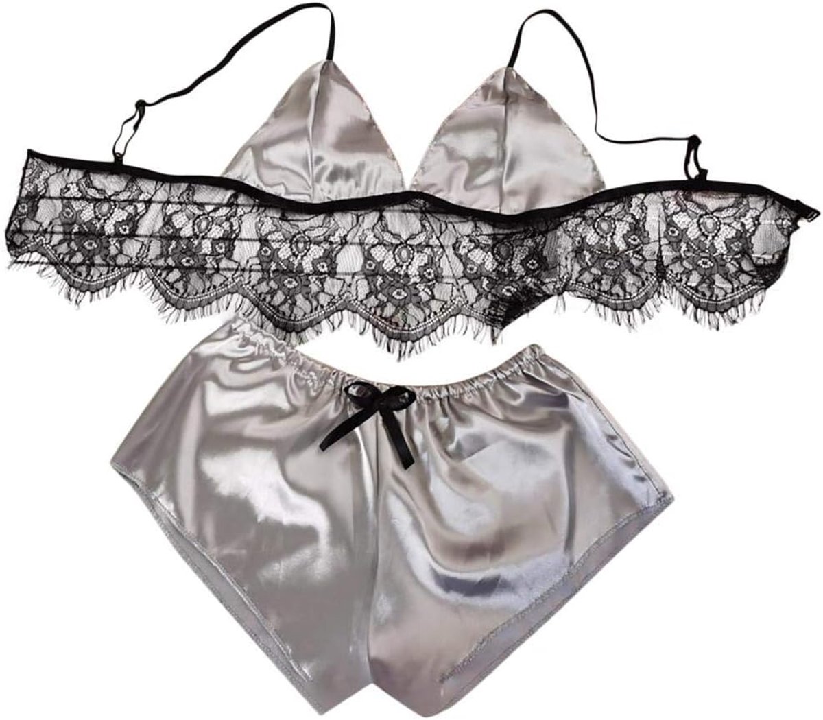 Lingerie voor Kanten Kimono Nachthemd Ondergoed Sexy Lingerie Nachtkleding Kant met String Nachtkleding JurkDames kanten uitgesneden ondergoed Dames sexy lingerie sexy erotisch ondergoed-B_M