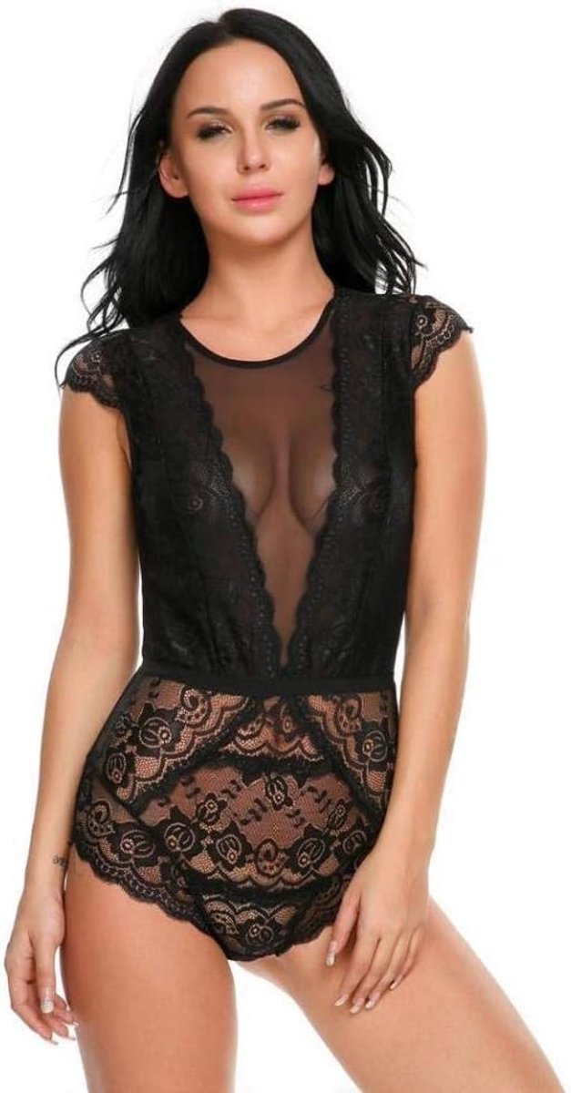 Nightwear Women S Underwear Women Baby Dolls Women Women Sexy Lingerie Lace Patchwork Babydoll One-Piece Erotic Lingerie Women Sex Underwear Porn Babydoll Dress