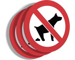 Bord, star, voor honden, kaca, rond, 15 cm, dikte 3 mm, aluminium en composiet, zeer robuust