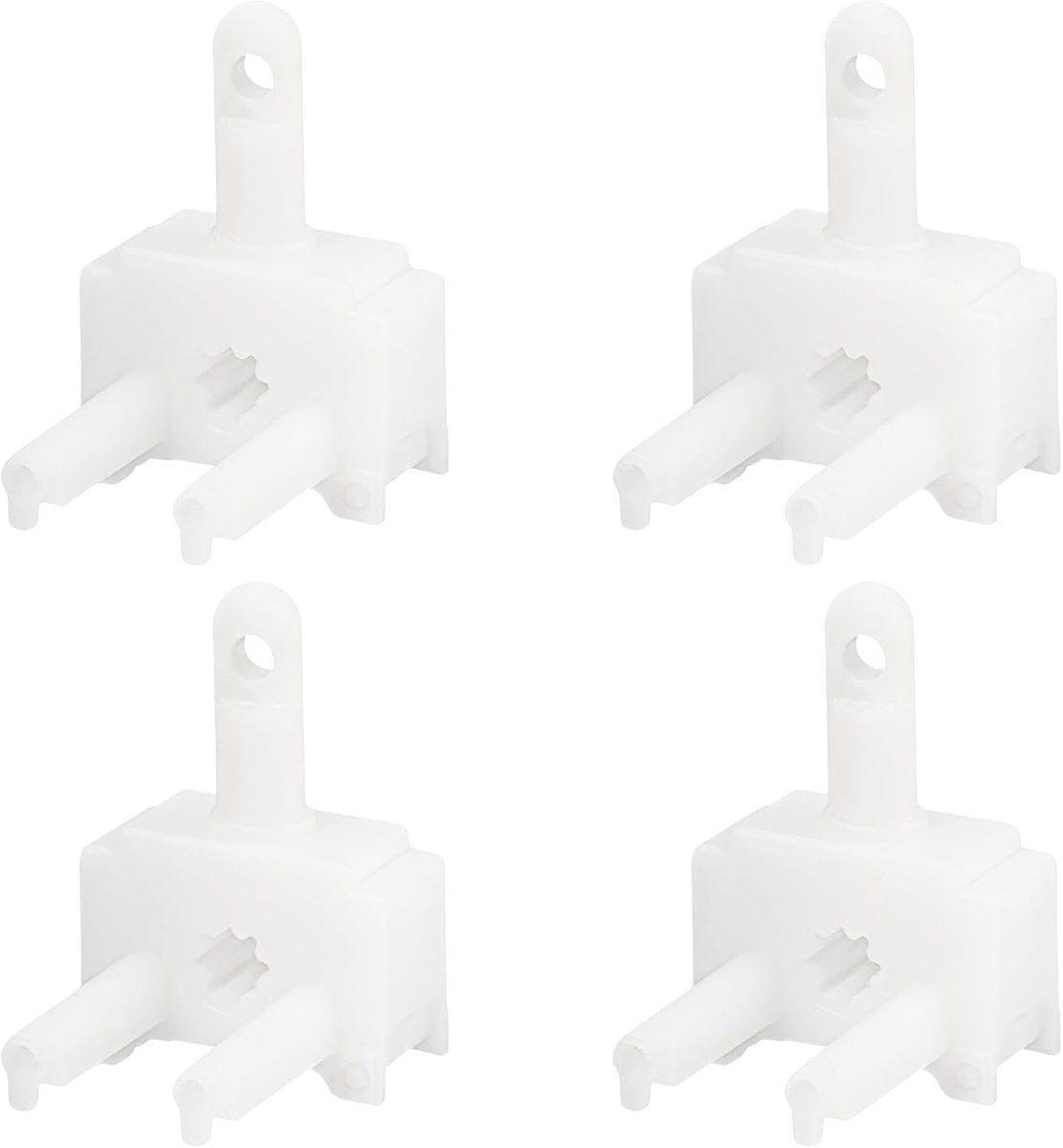 Blind Wand Tilt Control Gear 4 Stks Vervangen OEM 810517 4.6x8.2x22.4mm Compatibel met Champion