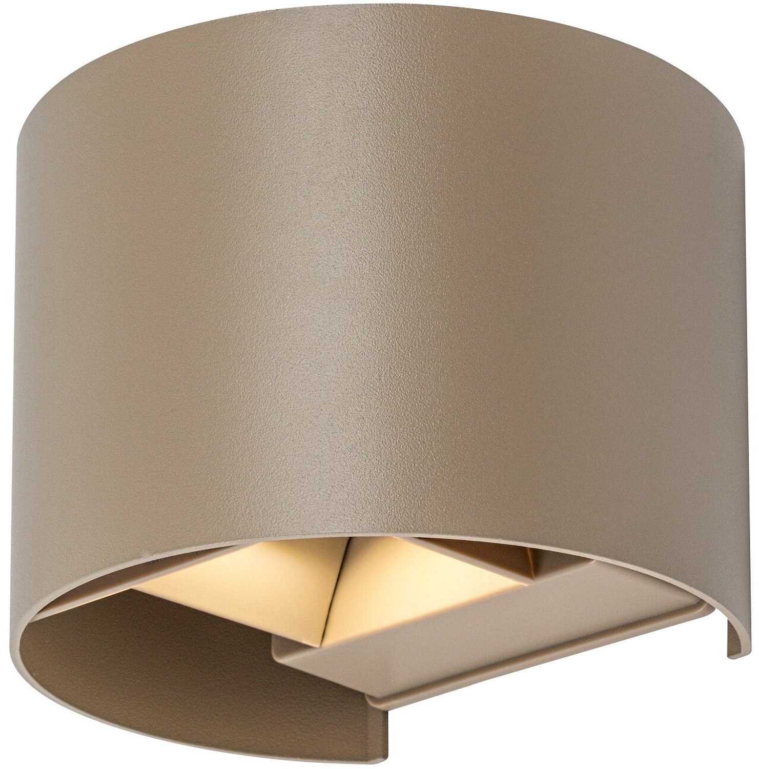 Rabalux Wandlamp - Buitenwandlamp, Virna, LED 5 W, 420 lm, lichtkleur 2700, 4000, 6500 K, IP54, grijs-beige, 77217 grijs beige