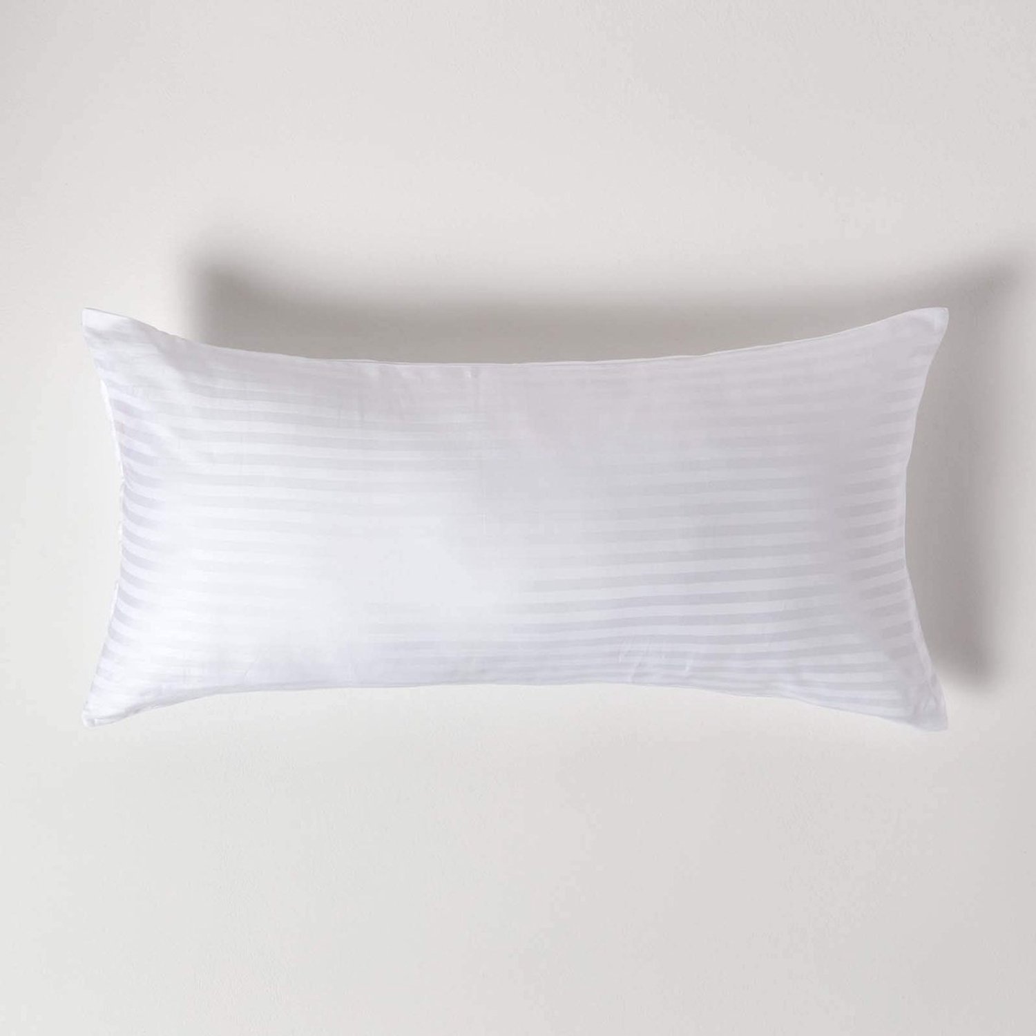 Duraxl Kussensloop - Egyptisch katoen - Percal satijn - Wit - 40 x 80 cm