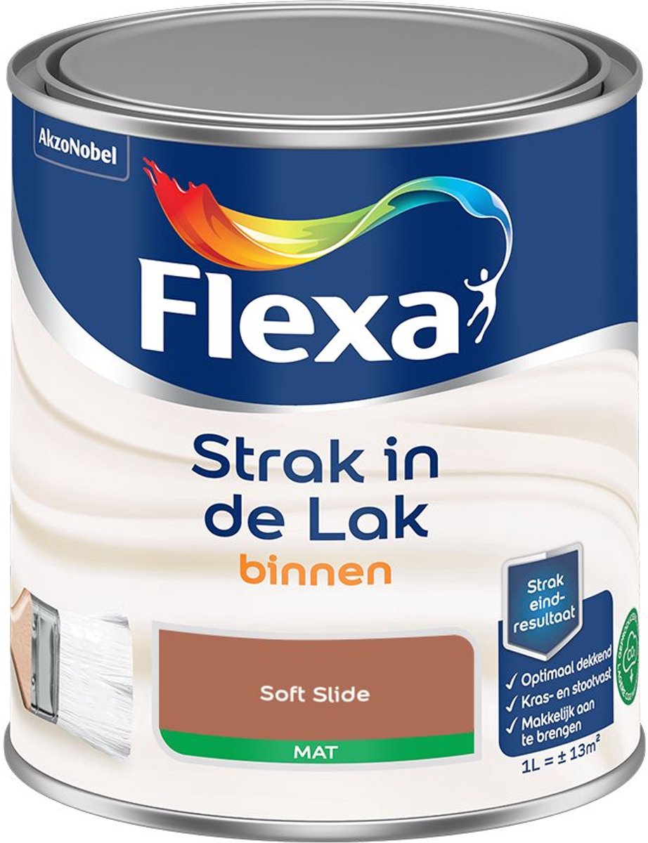 Flexa - Strak In De Lak Binnenlak Mat - Soft Slide - 1 L - Kleur Van Het Jaar 2027