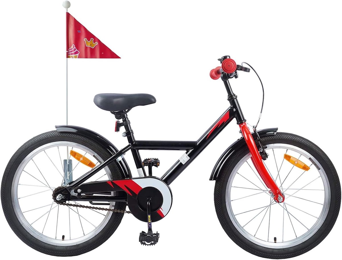 Kinderfiets met stalen frame en éénversnellingssysteem - veiligheid en duurzaamheid voor avonturen in de open lucht 42009650