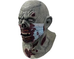 Halloween Kostuum Masker | Halloween Horror Zombie Latex Masker | Ademend Cosplay Accessoire voor Griezelhuis en Theatergebruik