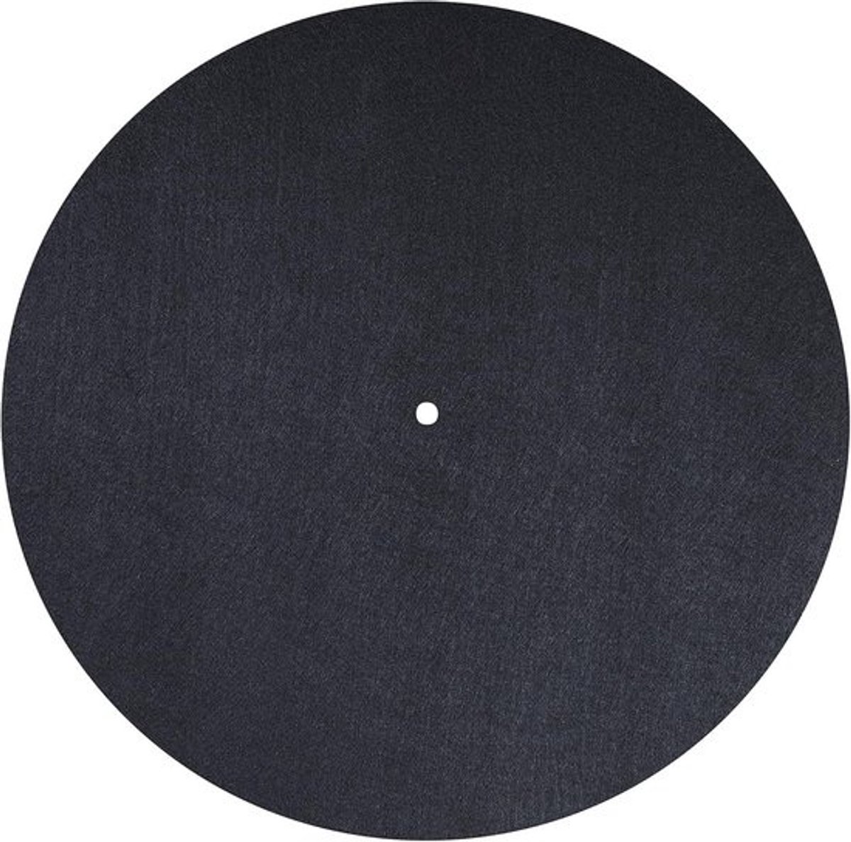 Antistatische Platenbordonderlegger voor Platenspelers - 30 cm Zwart
