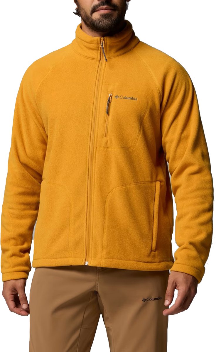 Columbia Fast Trek II fleecejack met volledige ritssluiting Geel