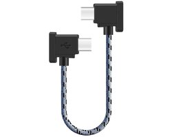 USB-C OTG Kabel 15cm voor Mavic 3, Mini 2, Mini 3 Pro, Air 2S, Osmo en iPhone 16 Pro Plus - Geschikt voor DJI Afstandsbediening en Galaxy S24, iPad