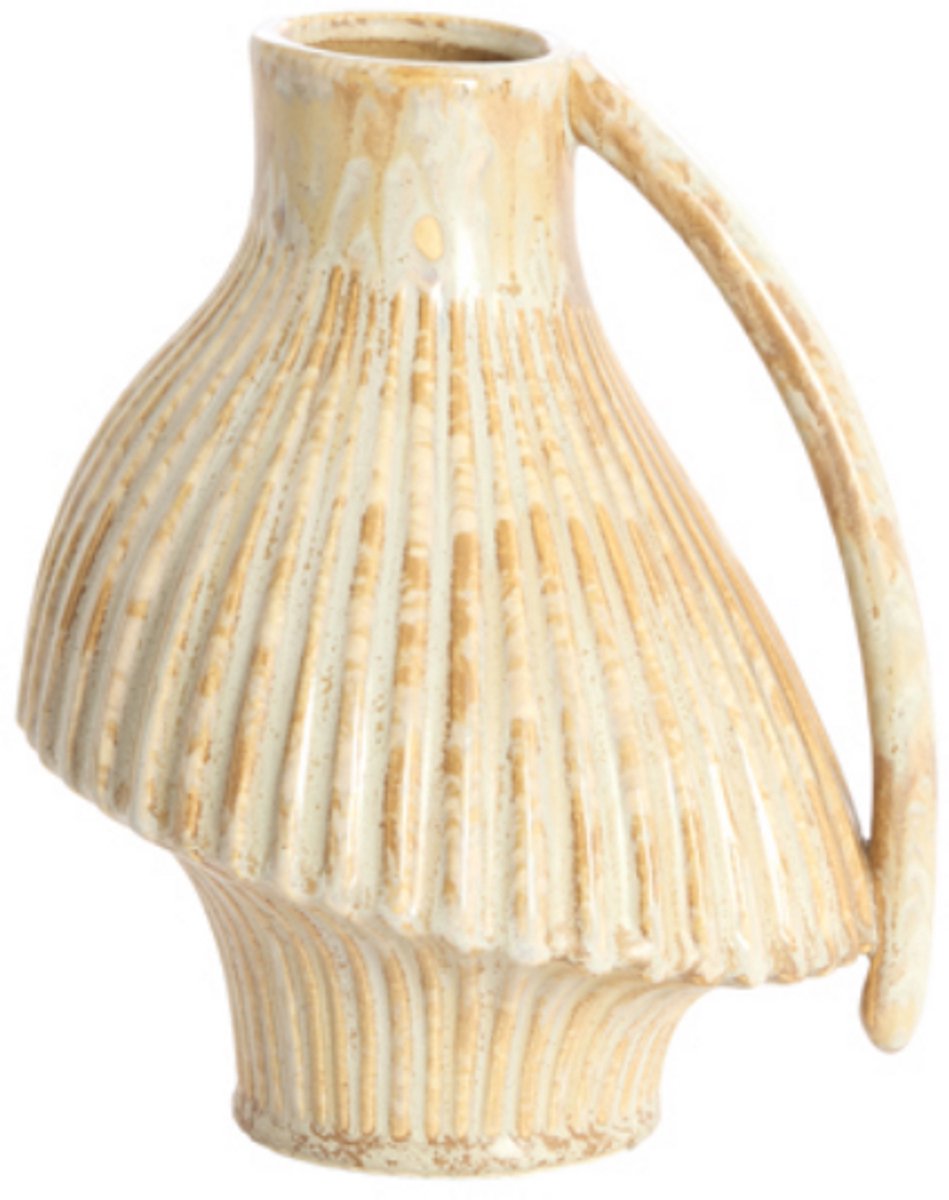 Light & Living Vaas FORLA - Wit - 19x17x22 cm