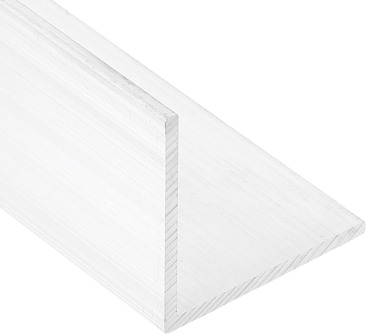 Aluminium hoek 1,97 inch x 1,97 inch x 12 inch lang 0,08 inch wanddikte stangen 6063 aluminium T5 Temper molenvoorraad voor bouw meubels rekken houders DIY industrie 1 stuk