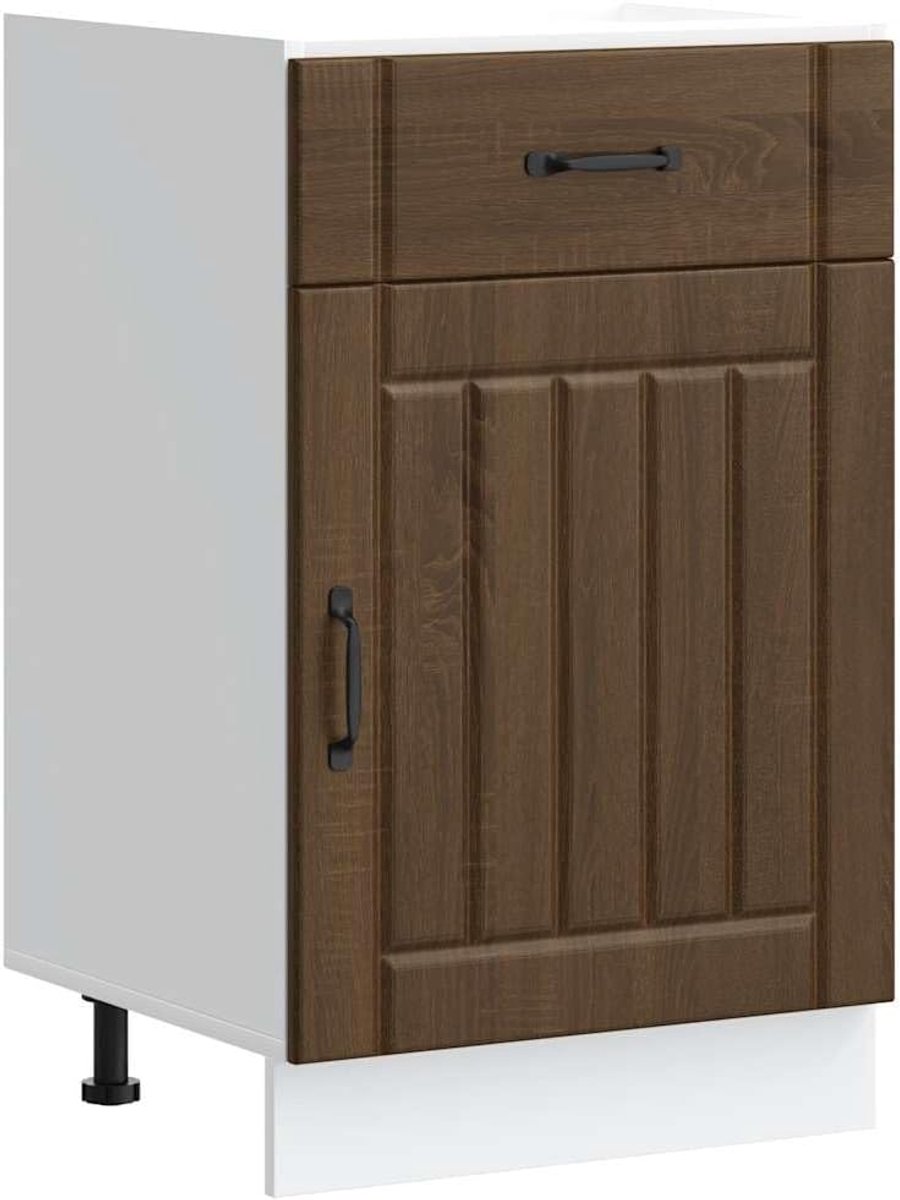 L vormig hoekbed Crème 80 x 200 cm