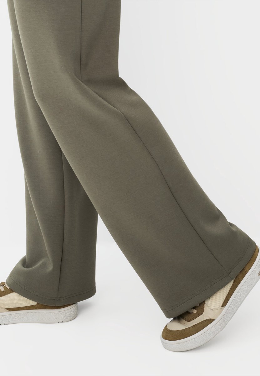 camel active Casual broek met verstelbare taille - Maat - Donkergroenwomenswear-25/30