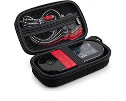 Compatibel met Beurer EM49 en EM59 Heat, praktische draagtas voor handige opslag van TENS EMS-apparatuur, accessoire-organisator, draagbare koffer voor revalidatie, reizen en training