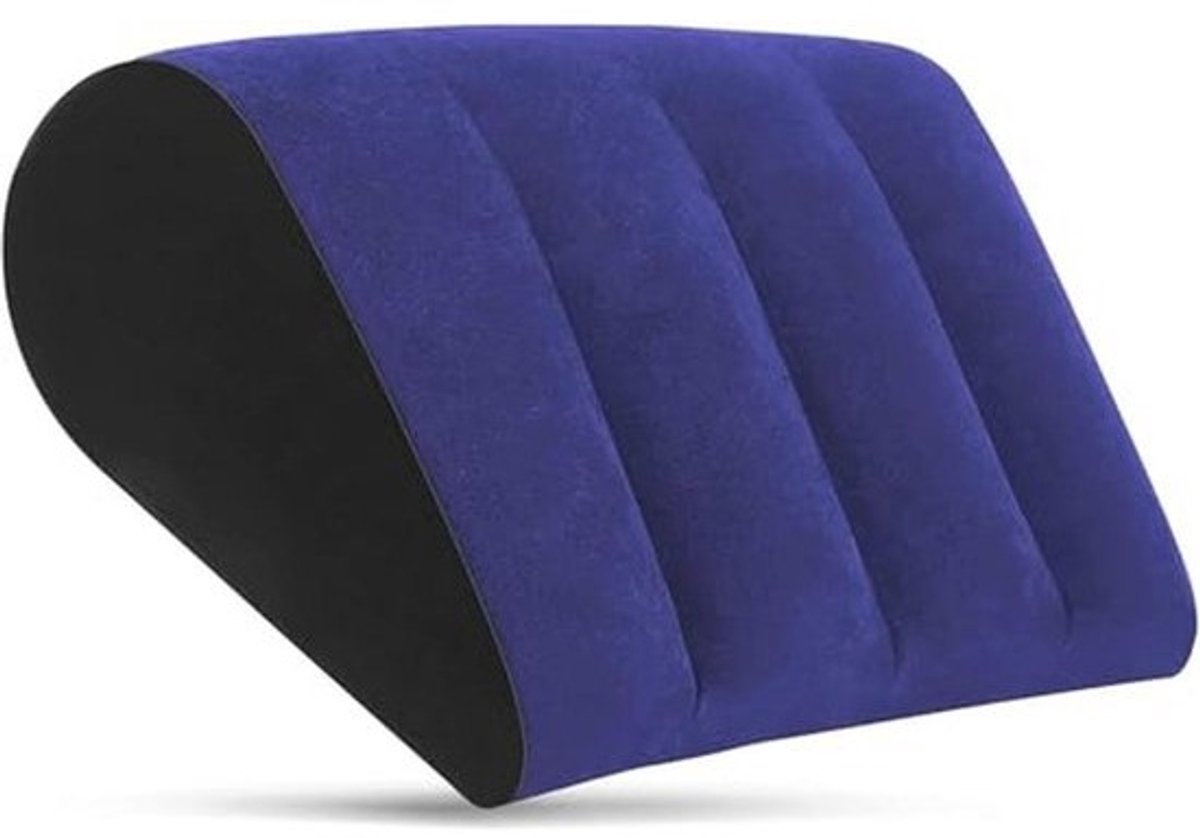 Opblaasbaar Wigkussen voor Draagbaar Comfort - Ideaal voor Slapen, Yoga en Reizen