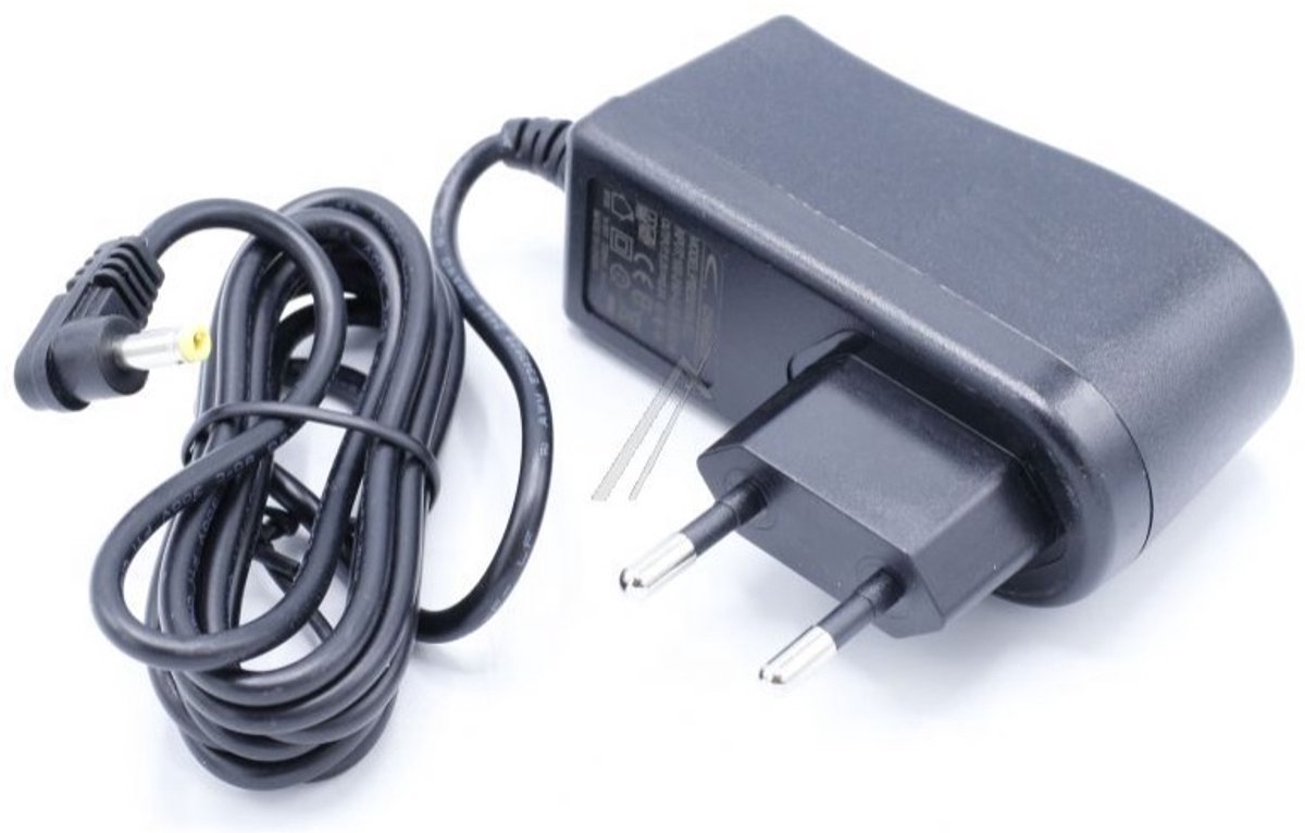 Voedingsadapter voor diverse - 4 x 1,7mm - 5V - 2A - 10W - Zwart