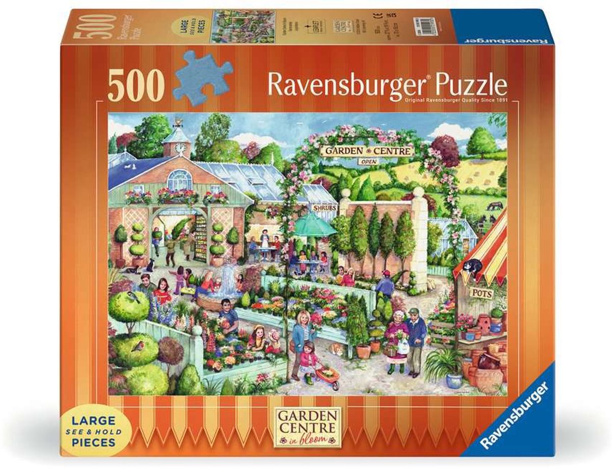 Ravensburger Puzzel -Bloeiend Tuincentrum - 500 XL stukjes
