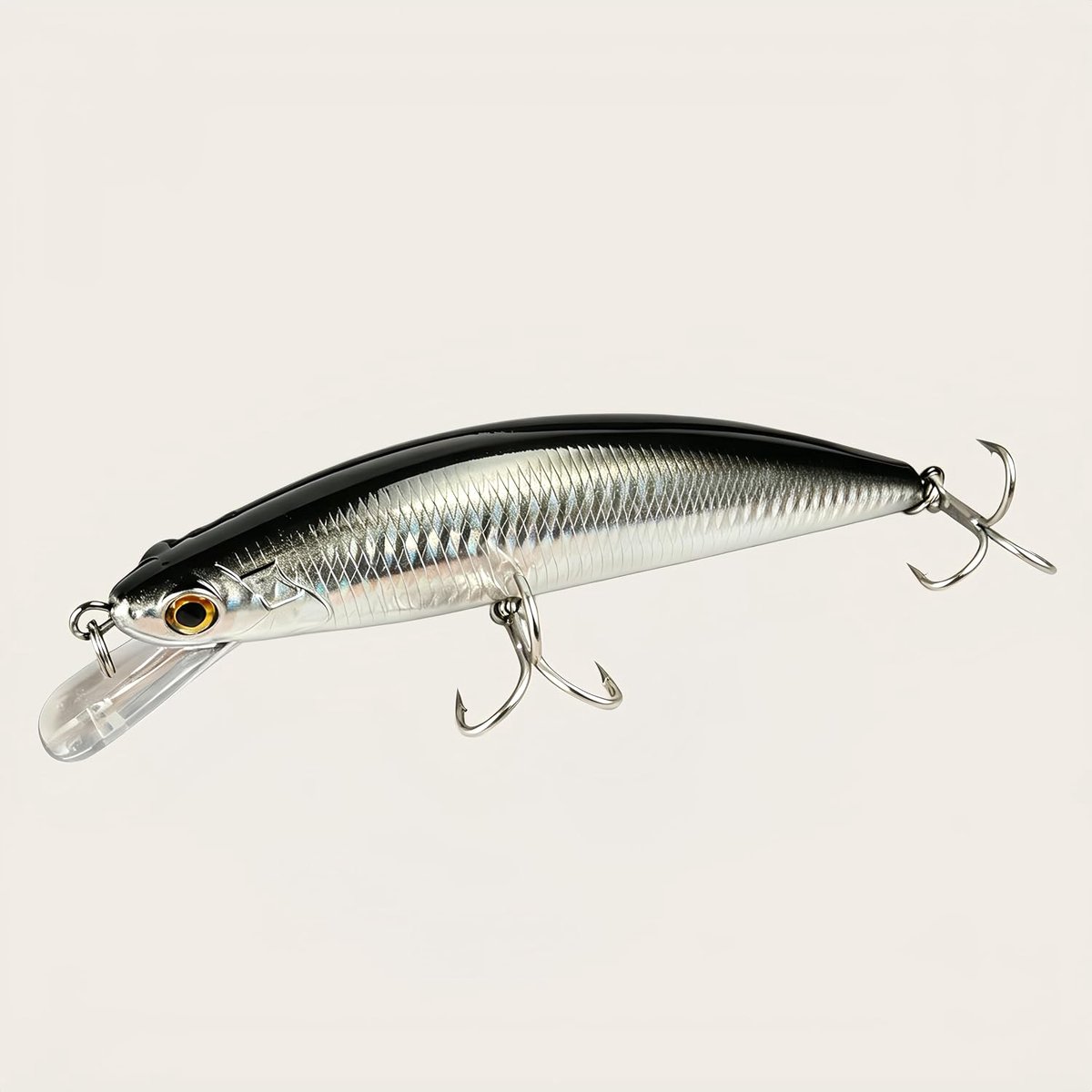 lokaas, 12 cm/50 g lokaas met wijd werp, kunstaas, zinkend zeevissaas.