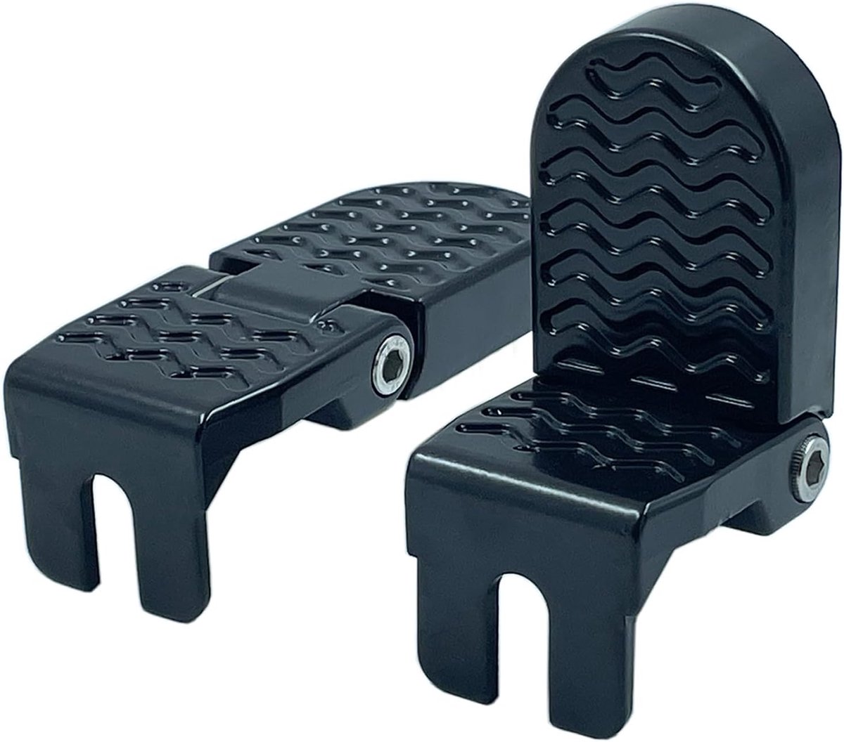 Fiets achterpedalen - opvouwbare voetpedalen - opening 10mm auto beschikbaar - fietsen accessoires - zwart