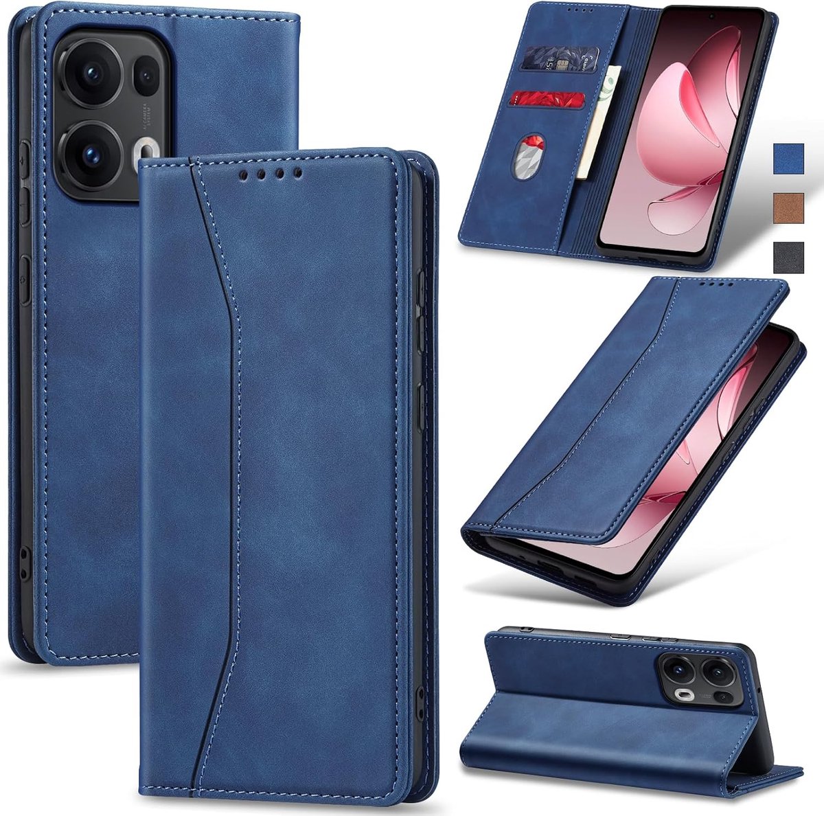 Hoesje voor OPPO Reno 15,Blauw