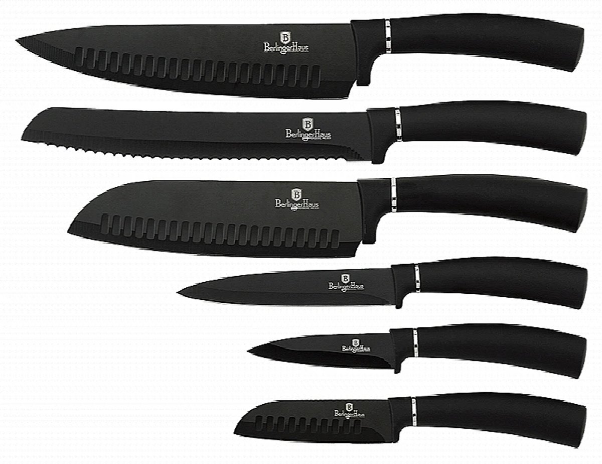 BerlingerHaus Messenset 6-delig Black