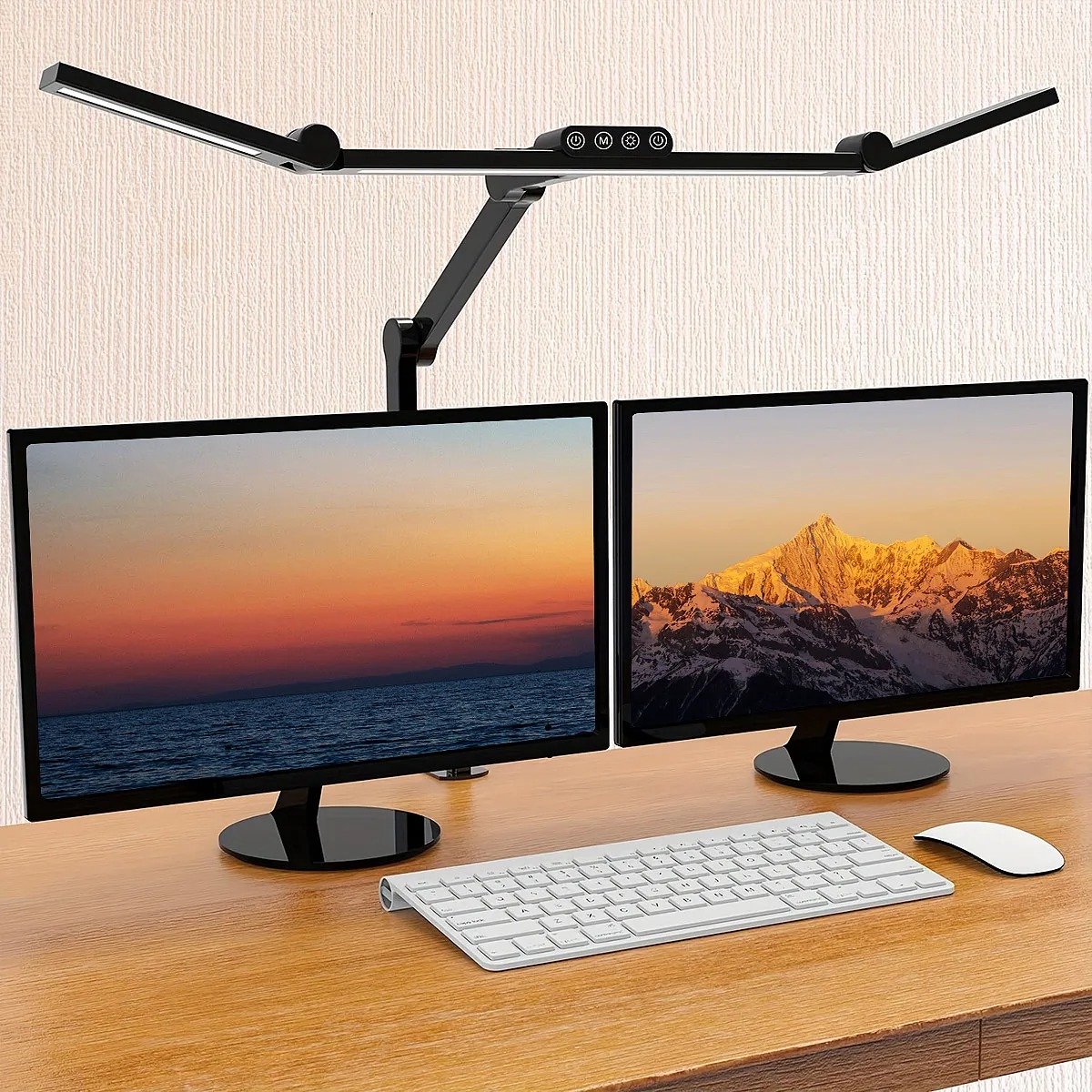 Geargalaxy LED Bureaulamp - Bureaulamp met Klem - Tafellamp - Werkplek Lamp - Architectenlamp - LED Tafellamp - Leeslamp - 24W