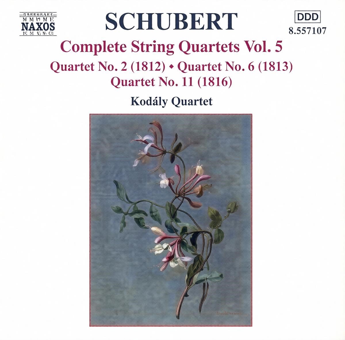 Kodály Quartet - Schubert: Complete String Quartets Volume 5 (CD)