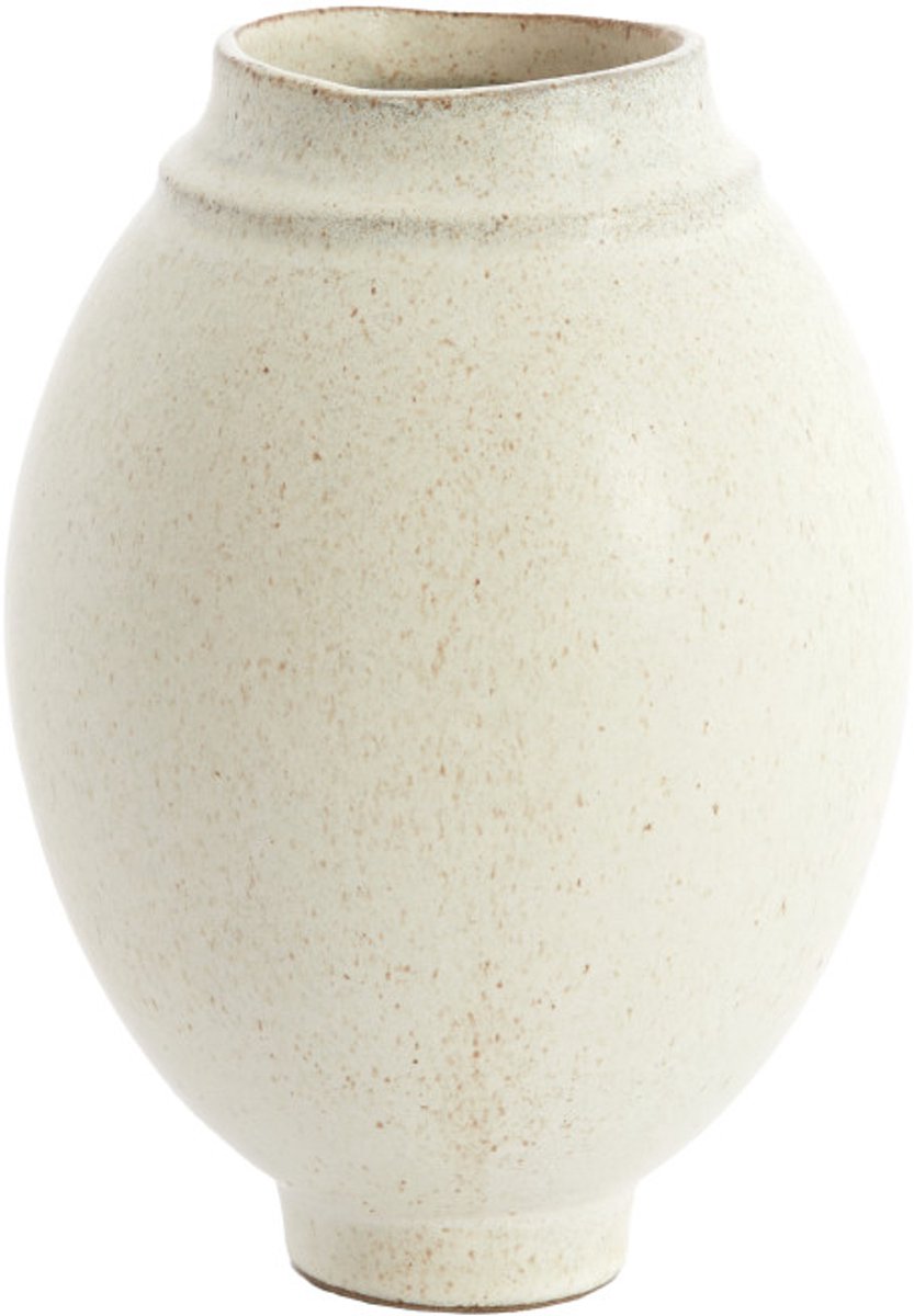 Light & Living Vaas LOREA - Ø17x23.5 cm - Wit