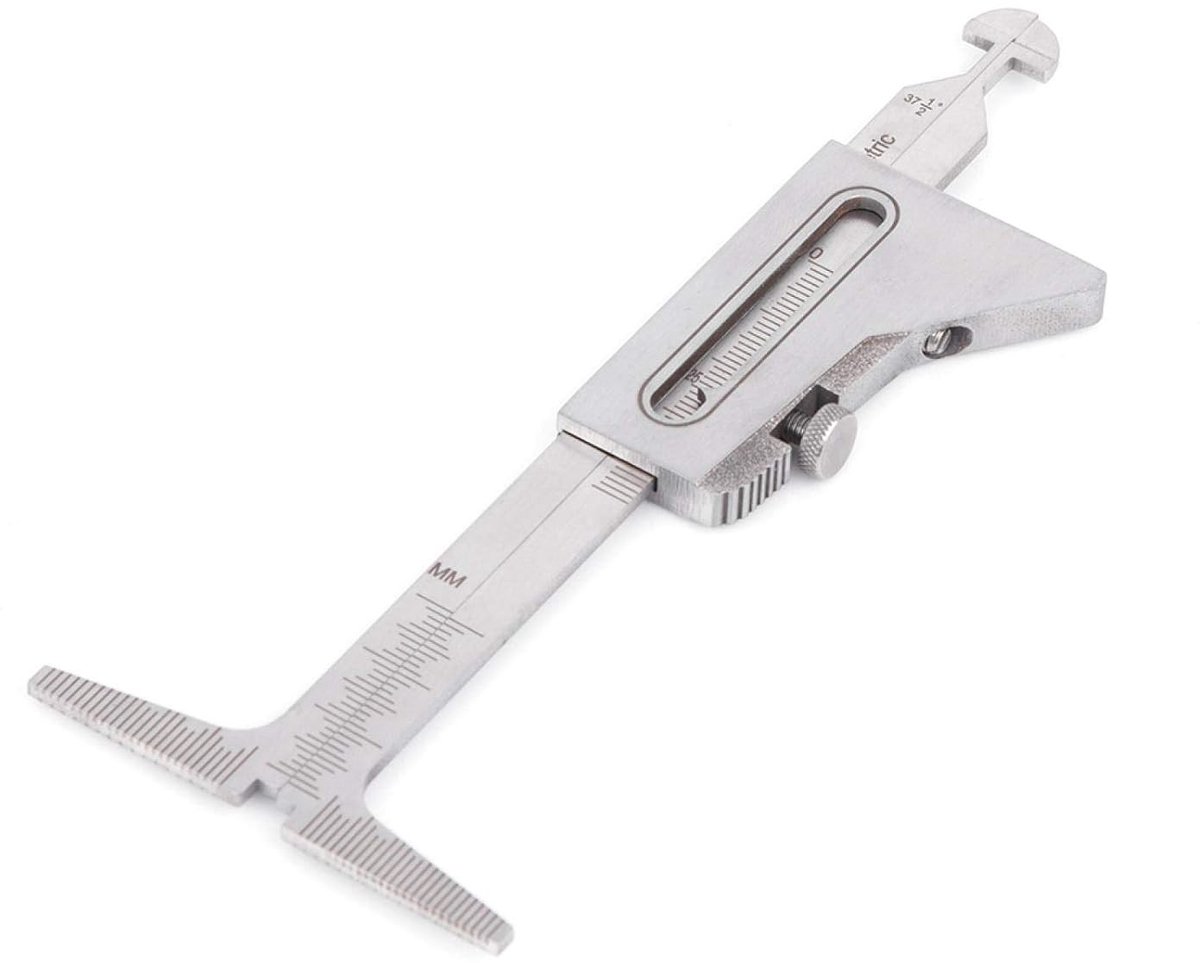Lasmeter voor pijpen 0-6mm | Hoog-Laag Meting | RVS Meetinstrument voor Lassen en Aligneren van Pijpen
