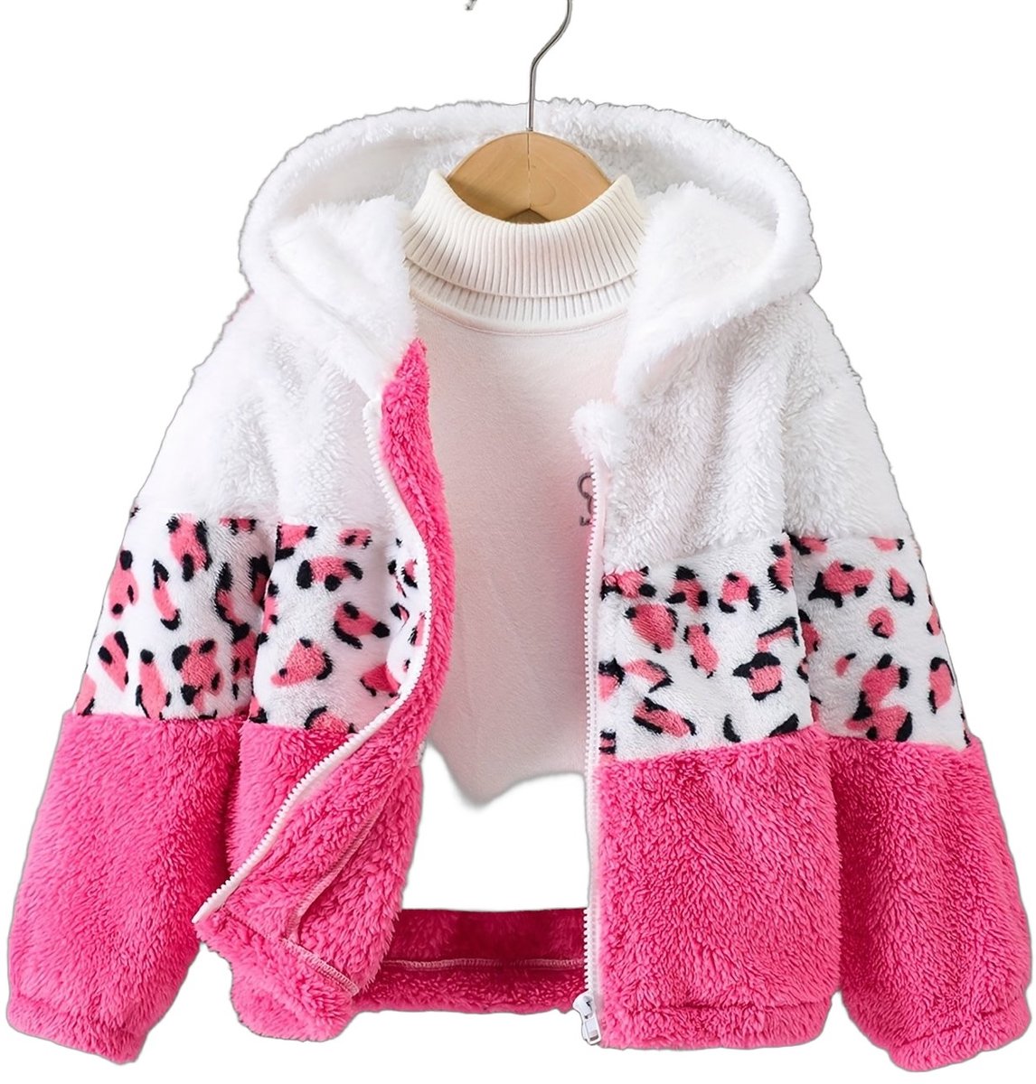 Currero Winterjas Parka Meisjes Lange Jas Meisje Wintermantel Overjas Gewatteerd Waterdicht Winter Stijlvol Mantel Kinderen 6 Jaar Rode Roos