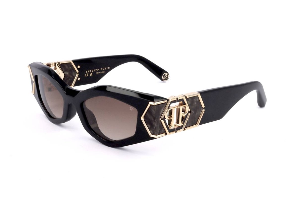 Philipp plein SPP136M 700Y Zonnebril - Dames - Zwart