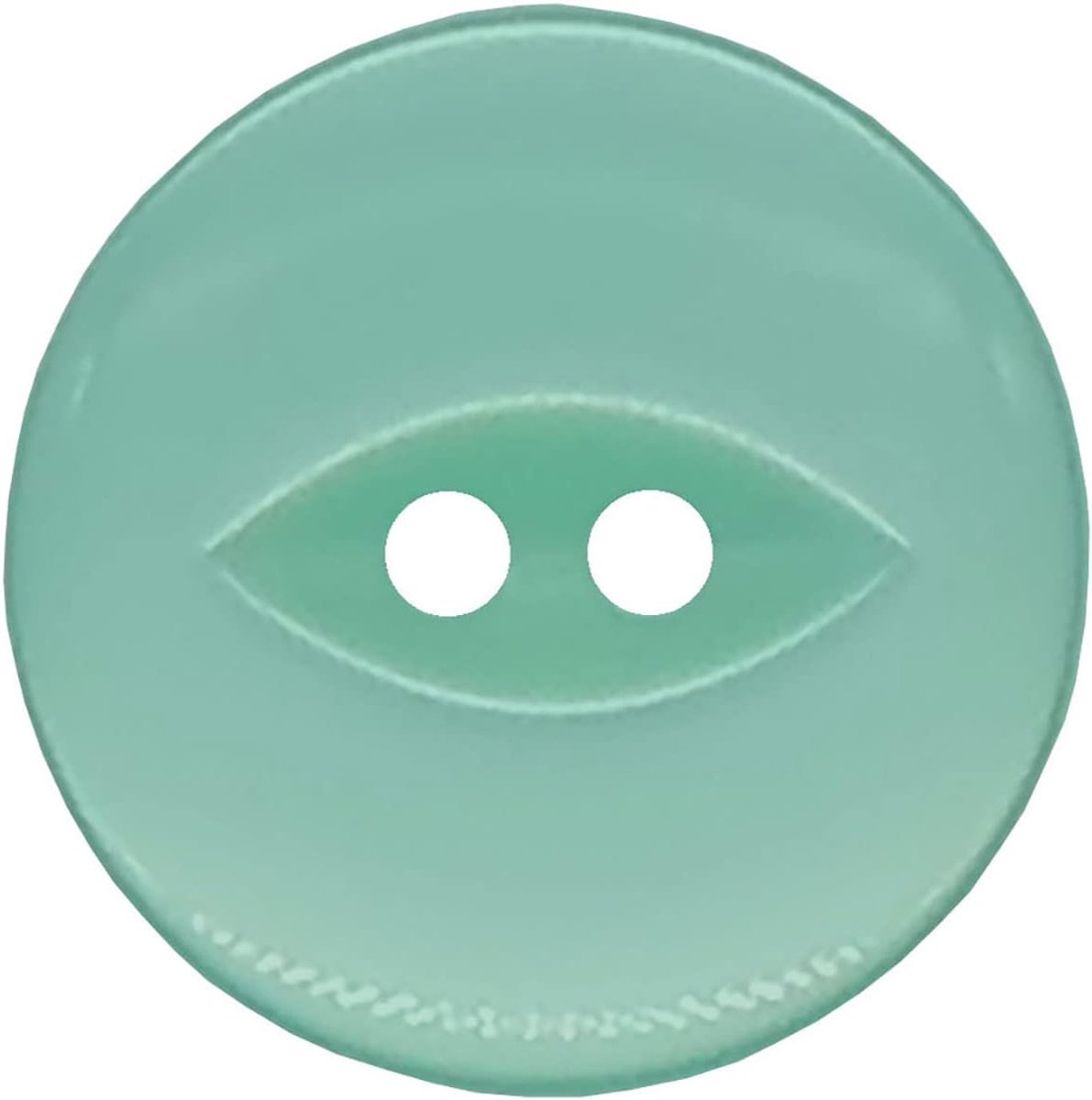 20 stuks ronde acryl vis oog knoppen, baby knoppen, naaien, breien ambachtelijke knoppen - turkoois 14 mm/22 Lignes