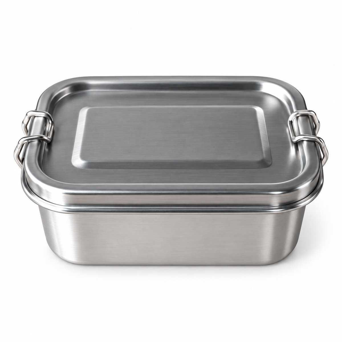 My Green Deal – RVS Lunchbox 400ml – Duurzame Broodtrommel & Snackbox – Fruitbakje Volwassenen & Kinderen – Meal Prep Bakje – Lekvrij & Herbruikbaar