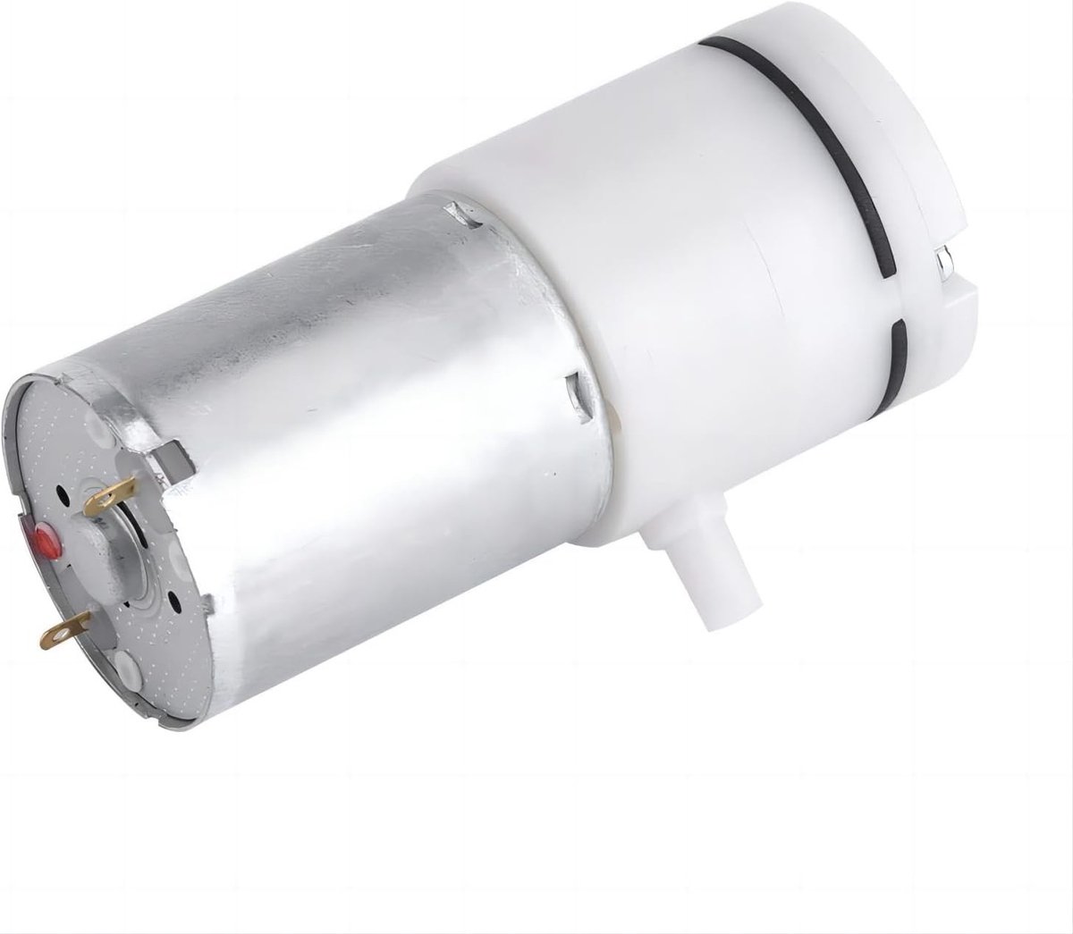 Ultra Stille Mini Luchtpomp 12V voor Aquariums - Elektrische Micro Vacuümpomp voor Zuurstofcirculatie en Waterbeweging