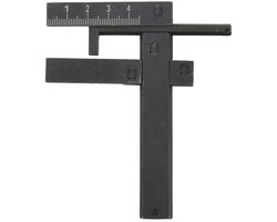 Verstelbare Carburetor Float Level Meter met Metric Display voor Motorfietsen - Geschikt voor KEIHIN en MIKUNI, 0-40mm, Precisie Gereedschap voor Motoronderhoud