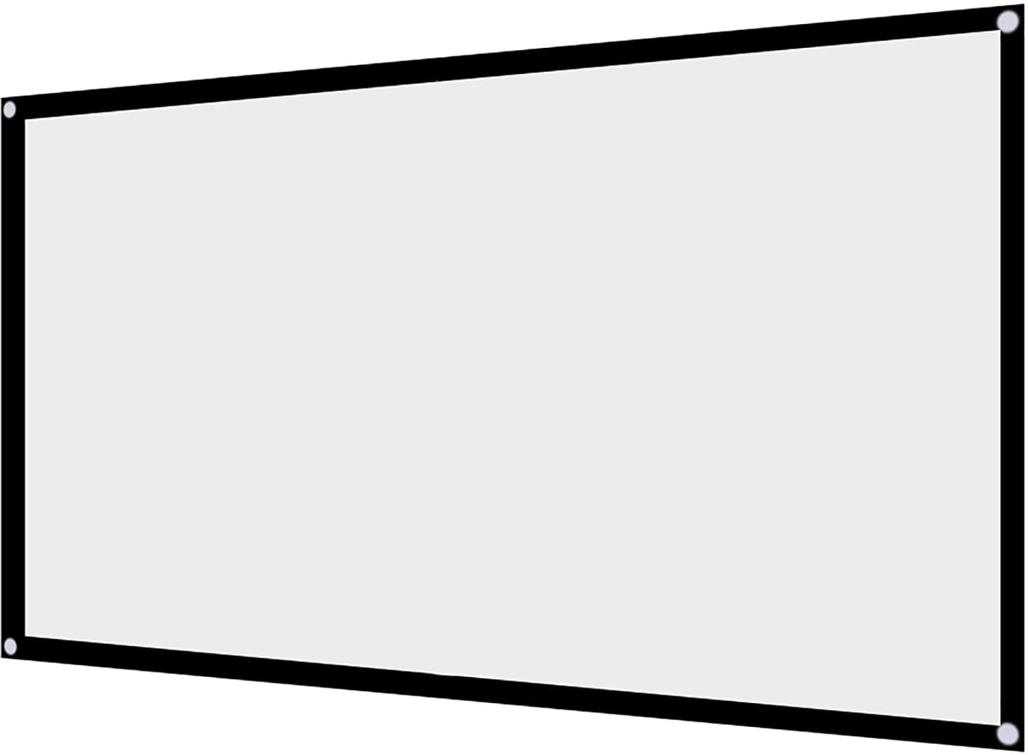 Projectiescherm 60 inch - opvouwbaar polyester - draagbaar voor buiten - ideaal voor openluchtbioscoop - ServiceTopper