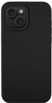 xoxo Wildhearts Shockproof Silicone Case Black - geschikt voor iPhone 15 Plus - Backcover hoes - Zwart Siliconen - Optimale bescherming - Verhoogde camera rand - Zwart