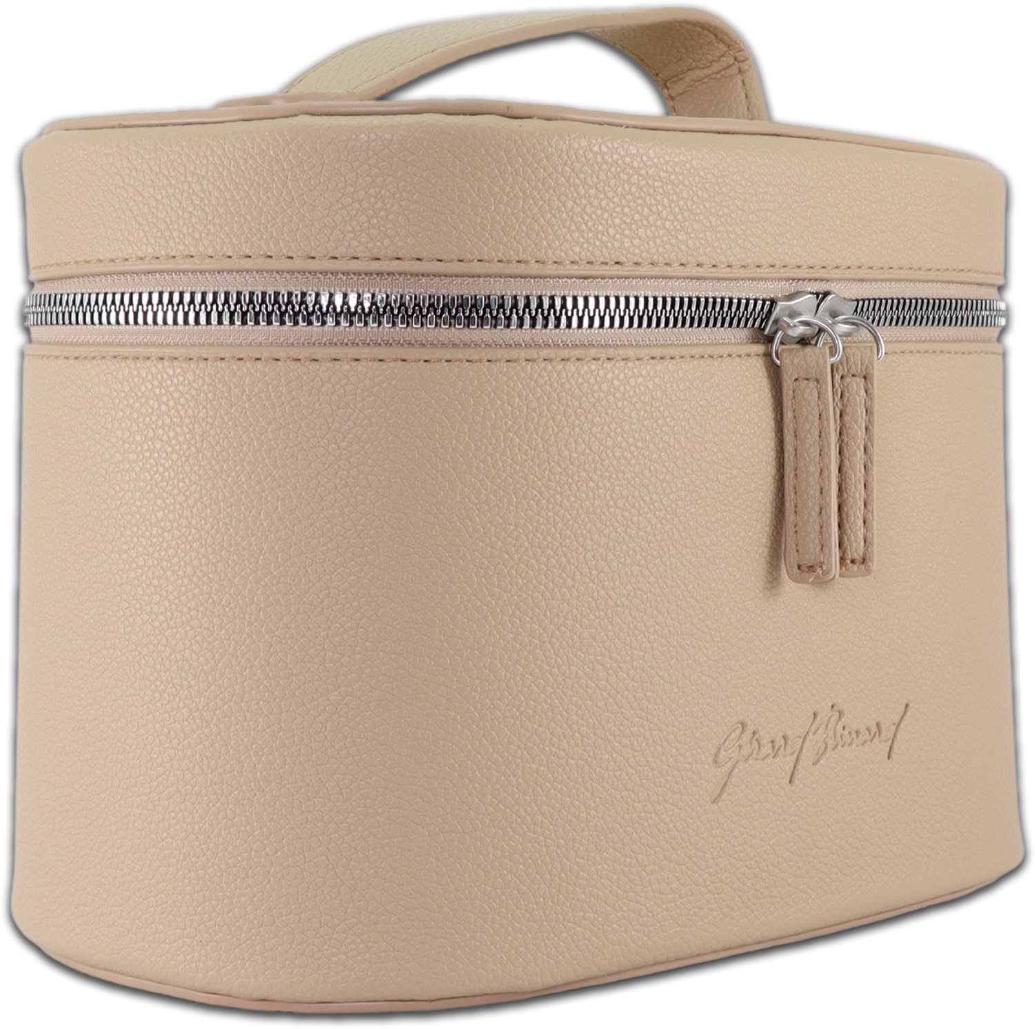 Gérard Brinard Beauty Case Groot Beige, make up, opbergen, opmaken, sieraden