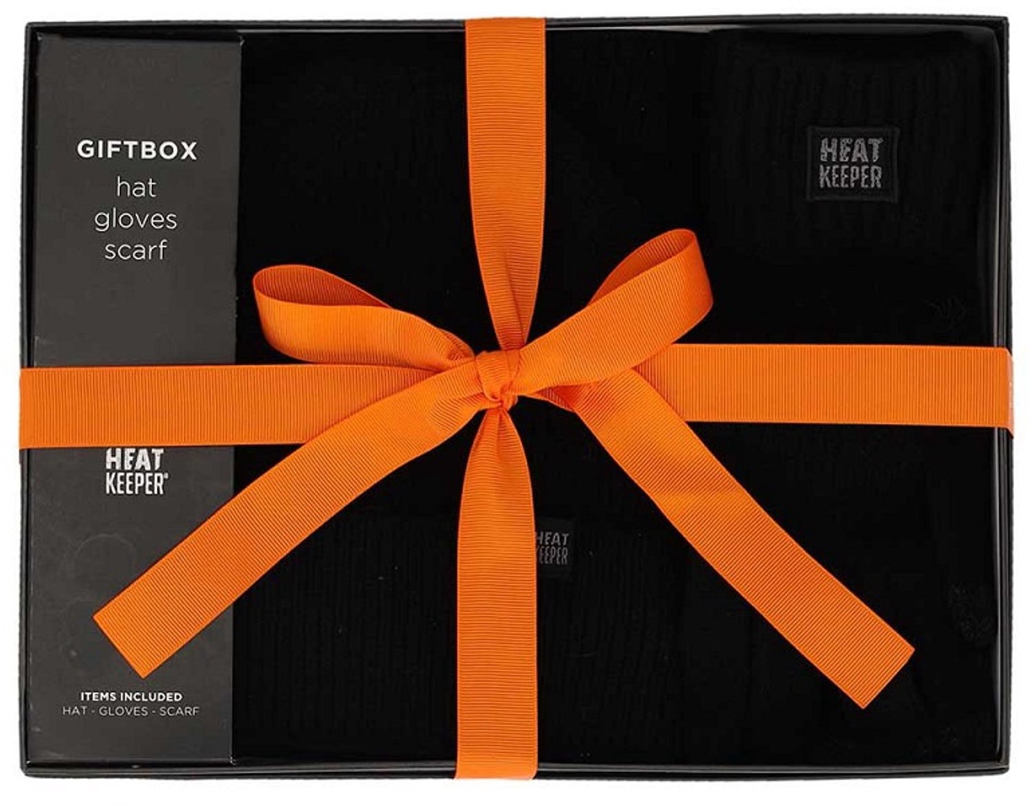 Heatkeeper Heren Giftset - Muts + Nekwarmer + Handschoenen - Zwart